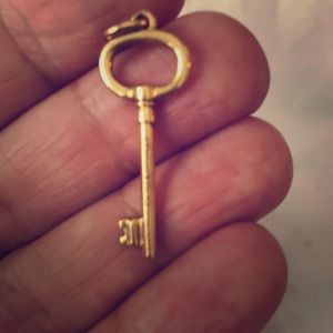 Tiffany gold key